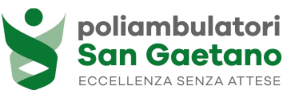 Logo Poliambulatori San Gaetano dove riceve la nutrizionista Romina Trento