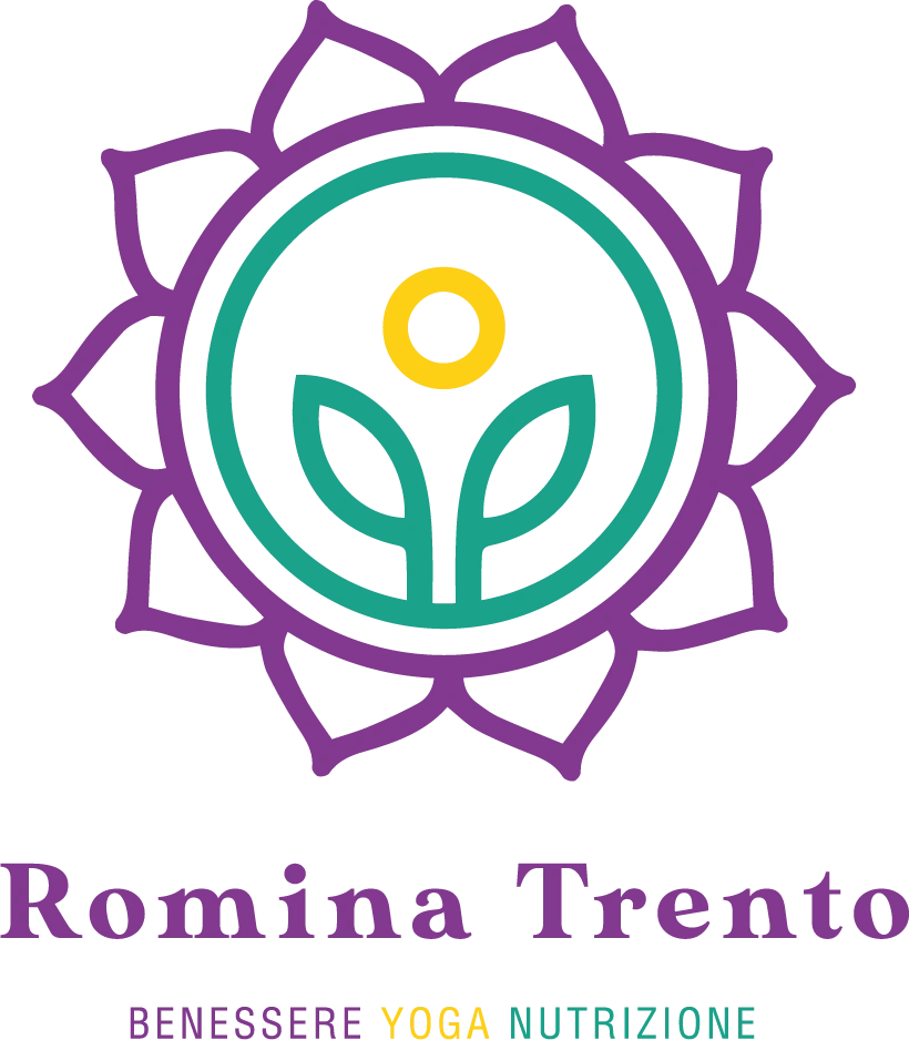 Logo Romina Trento biologa nutrizionista benessere yoga e nutrizione